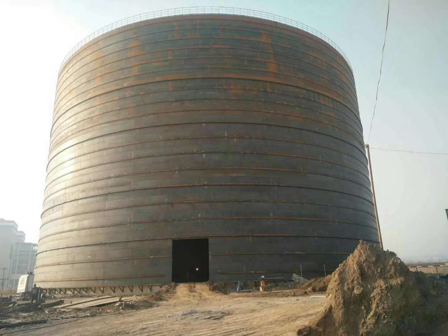 莺歌海镇承建大型钢板库的好处及原理