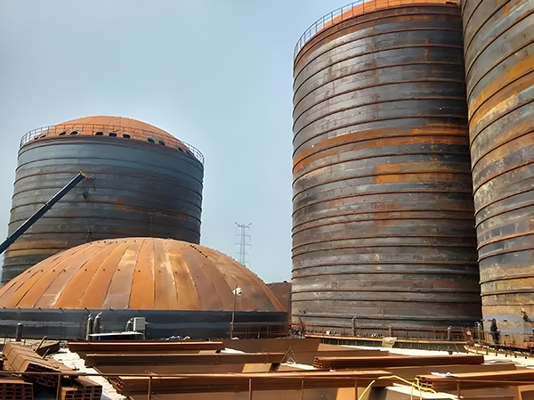 莺歌海镇焦粉钢板仓